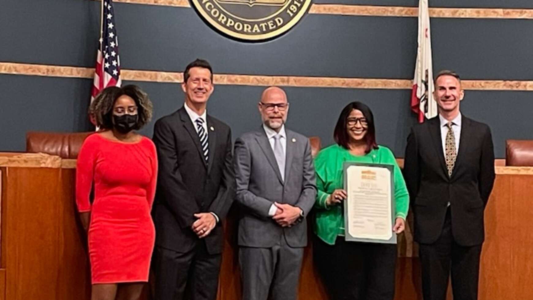 MLO Receives Proclamation from Culver City
