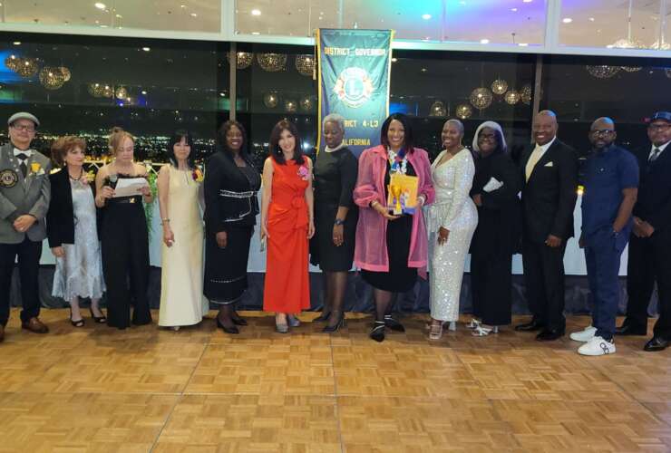 MLO Honored by Inglewood City of Champions Lions Club